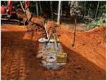 Roland Septic Tank Work Pic